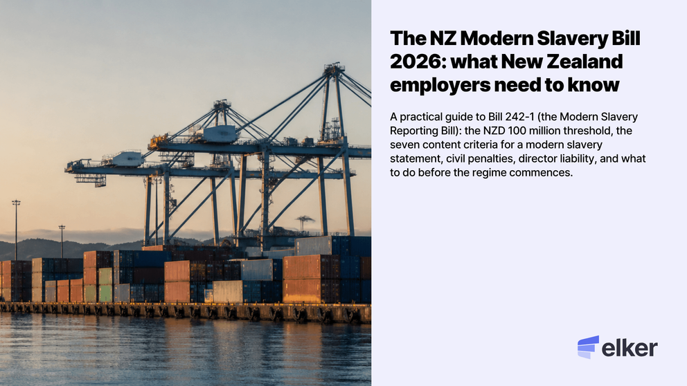 The Nz Modern Slavery Bill 2026 What You Need to Know